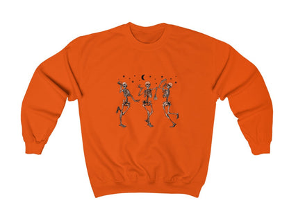 Halloween skeleton oversized crewneck