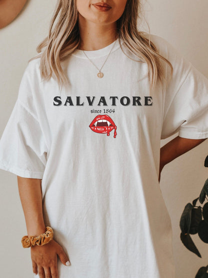 Vampire Diaries, Salvatore brothers shirt, Vampire Diaries Shirt, Vampire fan gift, TVD Fan gift, Tvd merch, Salvatore brothers