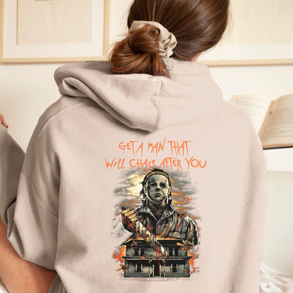 Michael Meyers Hoodie, Michael Meyers Sweatshirt, Halloween Hoodie, Halloween party gift, Horror movie hoodie