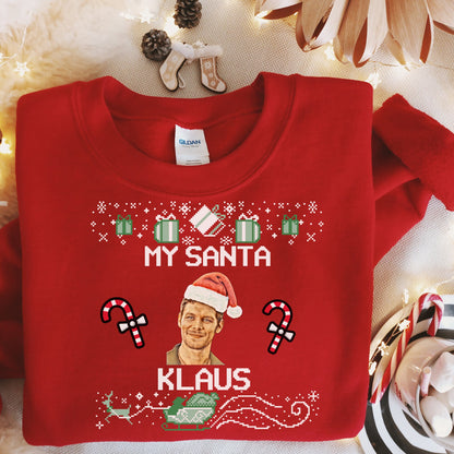 Klaus Mikaleson Sweatshirt, TVD Ugly Christmas Sweater, TVD Xmas gift, TVD fan gift, The Originals