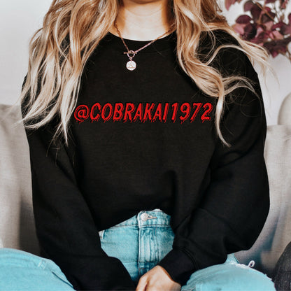 TVD Sweatshirt, Cobrakai1972 Sweatshirt, Kai Parker sweatshirt, The Vampire Diaries Sweater, TVD Fan