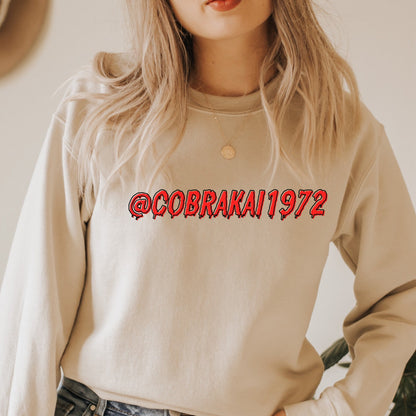 TVD Sweatshirt, Cobrakai1972 Sweatshirt, Kai Parker sweatshirt, The Vampire Diaries Sweater, TVD Fan