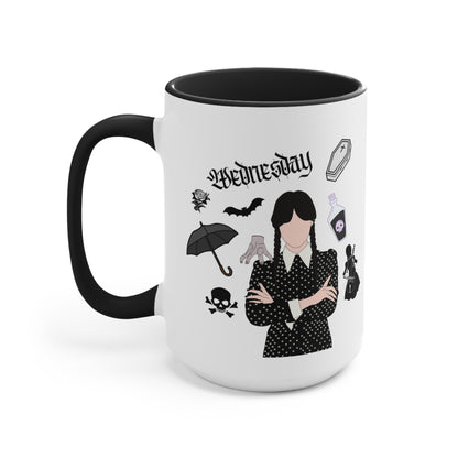 Wednesday Addams Mug, Wednesday Addams, The Addams Family, Halloween Mug, The Addams family mug