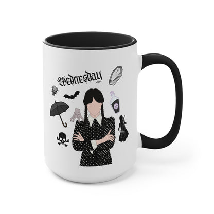 Wednesday Addams Mug, Wednesday Addams, The Addams Family, Halloween Mug, The Addams family mug