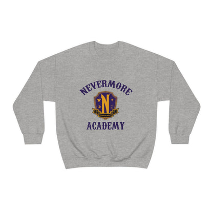 Nevermore Academy Sweatshirt, Wednesday Addams Sweatshirt, Wednesday Addams, Addams Family, Horror Sweatshirt