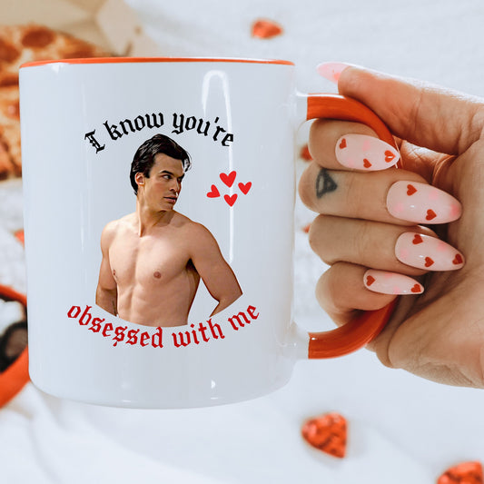 Damon Salvatore Mug, Damon Salvatore Valentine's Day gift, Valentine's Day mug, TVD coffee mug, TVD fan gift, Salvatore brothers