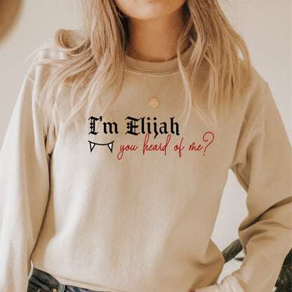 Elijah Mikaleson Sweatshirt, The Originals Sweatshirt, Always & forever sweatshirt, TVD Sweatshirt, TVD fan gift