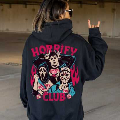 Spooky hoodie, Ghostface hoodie, Michael Meyers, Eddie Munson, Horror Hoodie, Horror aesthetic, Spooky aesthetic