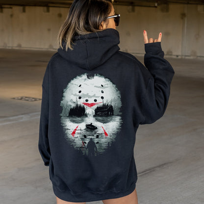 Jason Hoodie, Friday the 13th hoodie, Jason merch, Friday the 13th, Horror hoodie, Horror merch