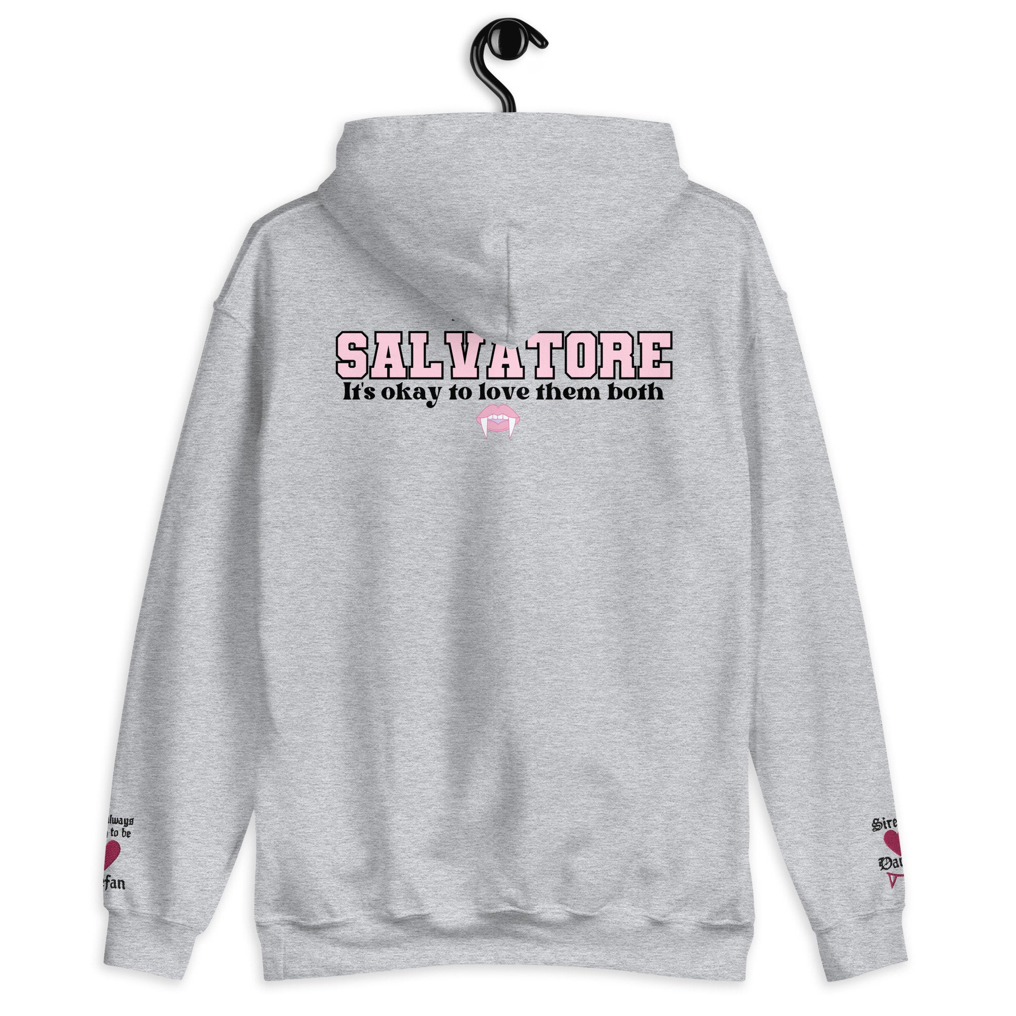 Salvatore hoodie vampire diaries hot sale