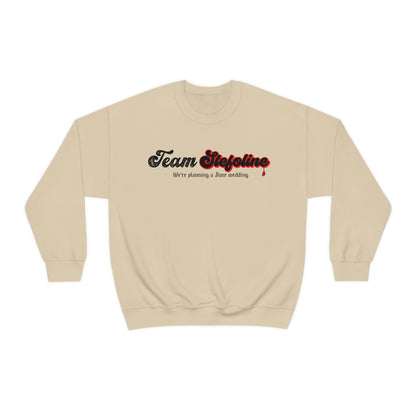 Team Stefoline sweatshirt, TVD sweatshirt, Tvd merch, TVD apparel, Stefan Salvatore, Caroline Forbes, The Vampire diaries, TVD gift