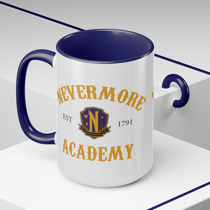 Nevermore Academy Mug, Wednesday Addams Mug, Wednesday mug, Wednesday Addams, Wednesday merch, Horror mug