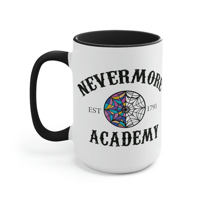 Nevermore Mug, Nevermore Academy mug, Wednesday Addams, Wednesday Addams merch, Wednesday Addams, Horror mug