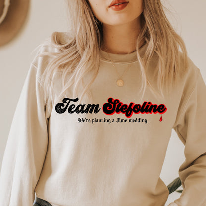 Team Stefoline Sweatshirt, TVD sweatshirt, Tvd merch, TVD apparel, Stefan Salvatore, The Vampire diaries, TVD fan gift