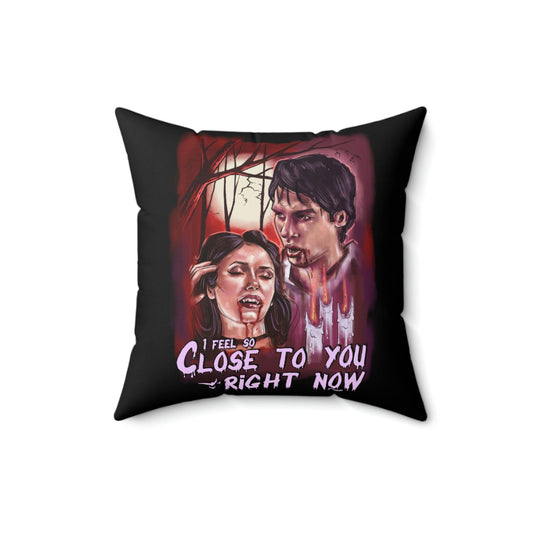 Tvd pillow, Tvd fan gift, Team Delena, Tvd merch, I feel so close to you right now, Damon Salvatore pillow, Team Damon