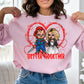 Horror Valentine's Day Sweatshirt, Chucky Sweatshirt, Horror Hoodie, Horror merch, Halloween Sweatshirt, Bride of Chucky, Child's Play