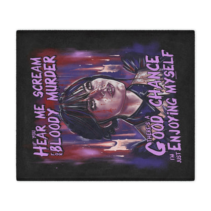 Wednesday Addams Blanket, Wednesday Addams kids blanket, Wednesday Addams, Nevermore Academy, Nevermore, Wednesday Addams merch