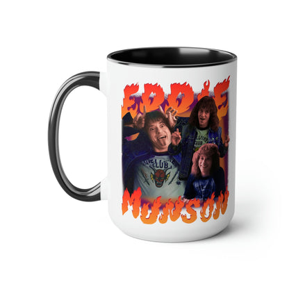 Eddie Munson Fan, Eddie Munson Mug, Horror Mug, Halloween Mug, Halloween Fan gift, Horror fan gift, Hawkins