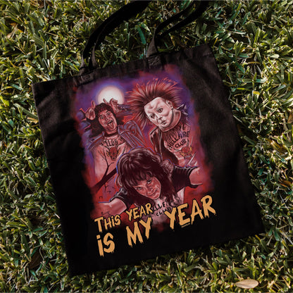 Eddie Munson Tote bag, Eddie Munson, Horror Tote Bag, Horror aesthetic, Eddie Munson fan, Horror fan gift, Halloween Tote