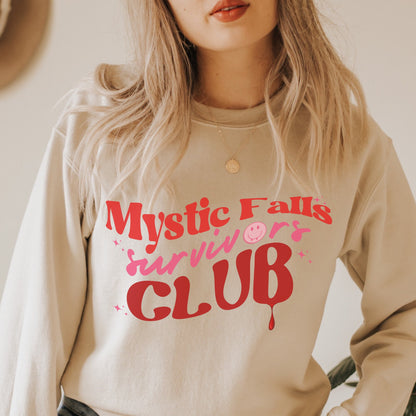 Mystic Falls Hoodie, TVD Hoodie, Tvd merch, Tvd fan gift, The Salvatore brothers, Tvd fan, Mystic falls apparel, Damon Salvatore