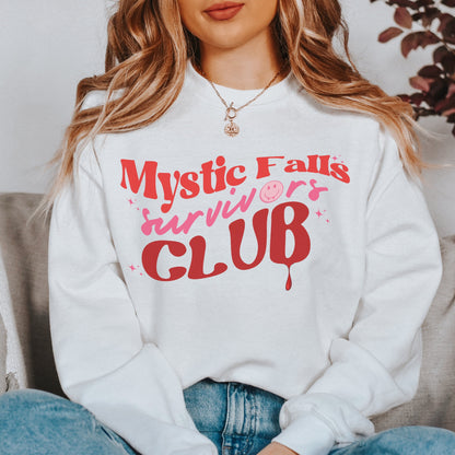 Mystic Falls Hoodie, TVD Hoodie, Tvd merch, Tvd fan gift, The Salvatore brothers, Tvd fan, Mystic falls apparel, Damon Salvatore