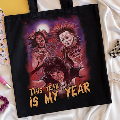 Eddie Munson Tote bag, Eddie Munson, Horror Tote Bag, Horror aesthetic, Eddie Munson fan, Horror fan gift, Halloween Tote