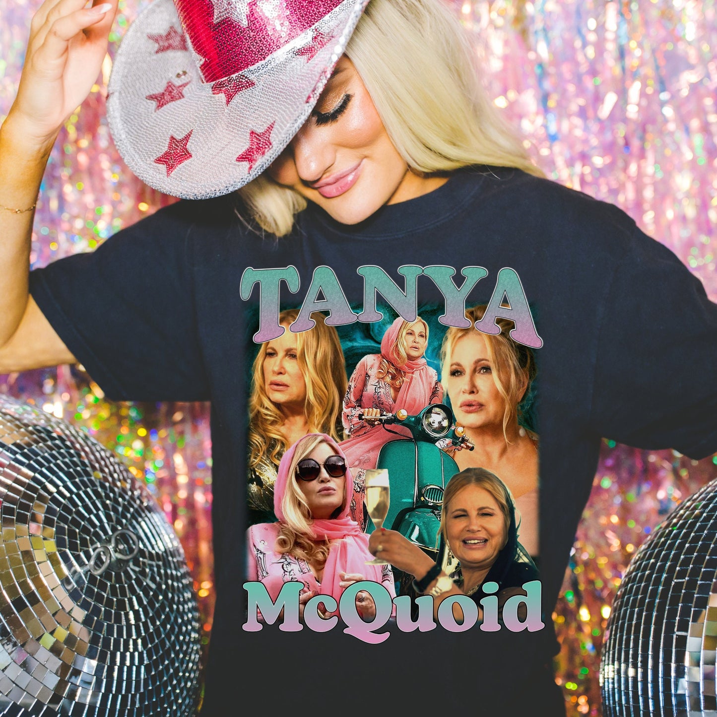 Tanya Mcquoid shirt, Tanya Mcquoid vintage tee, Jennifer Coolidge Shirt, White Lotus shirt, Tanya Mcquoid Homage shirt