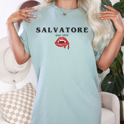 Vampire Diaries, Salvatore brothers shirt, Vampire Diaries Shirt, Vampire fan gift, TVD Fan gift, Tvd merch, Salvatore brothers