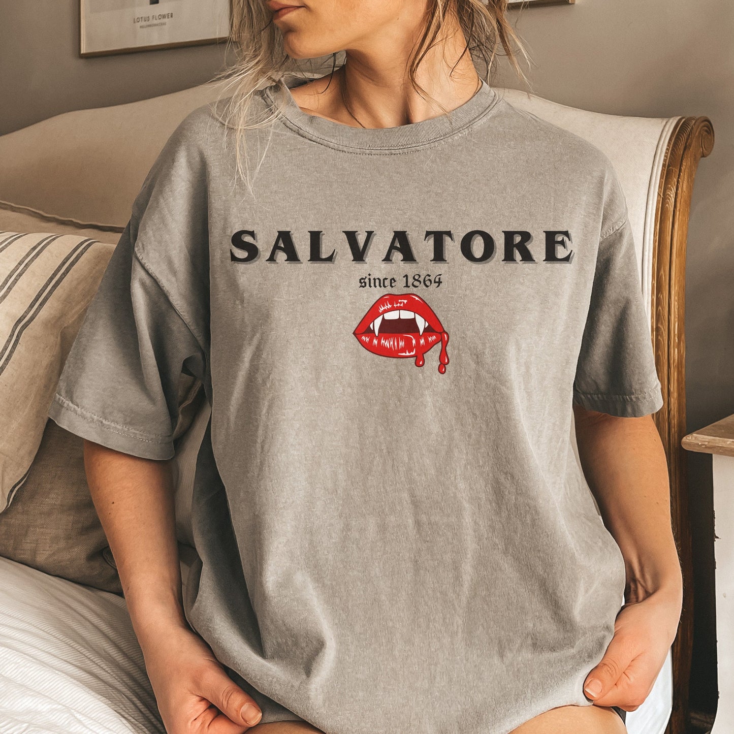 Vampire Diaries, Salvatore brothers shirt, Vampire Diaries Shirt, Vampire fan gift, TVD Fan gift, Tvd merch, Salvatore brothers