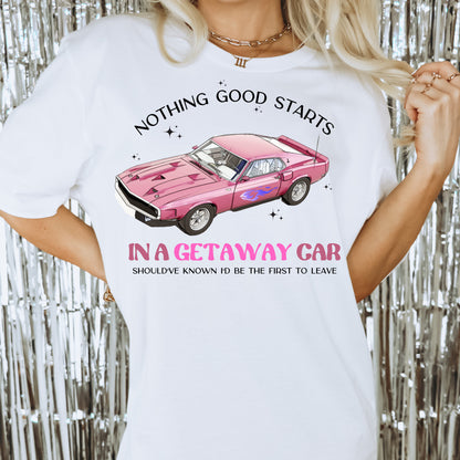 Getaway Car shirt, Reputation Shirt, Taylor Merch, Comfort Colors, The Eras tour merch, Taylor concert shirt, Swiftie gift, Swiftie shirt