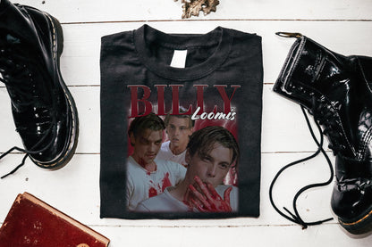 Retro Billy Loomis Shirt, Retro Scream shirt,Let's Watch Scary Movie Shirt, Scary Horror Tee, Stu Macher, Sidney Precott, Comfort color