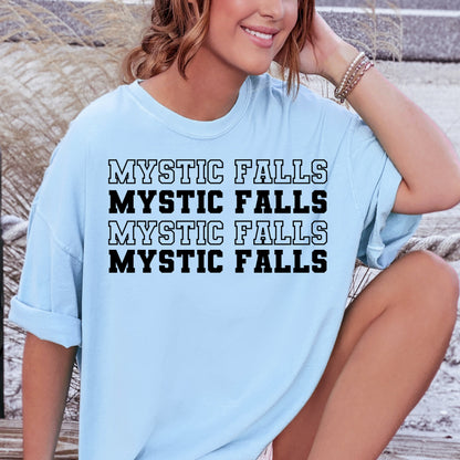 Mystic Falls shirt, Damon Salvatore shirt,TVD Shirt, Stefan Salvatore, TVD merch, Tvd fan gift, Mystic Falls merch, TVD merch