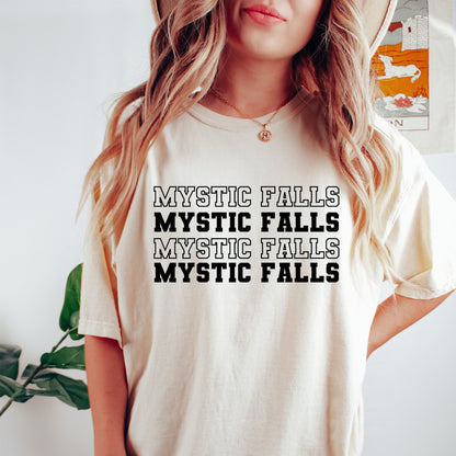 Mystic Falls shirt, Damon Salvatore shirt,TVD Shirt, Stefan Salvatore, TVD merch, Tvd fan gift, Mystic Falls merch, TVD merch