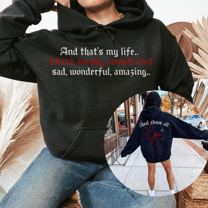 Elena gilbert Hoodie, TVD hoodie, TVD fan gift, The Vampire diaries, Damon Salvatore, Team Delena, Stefan Salvatore