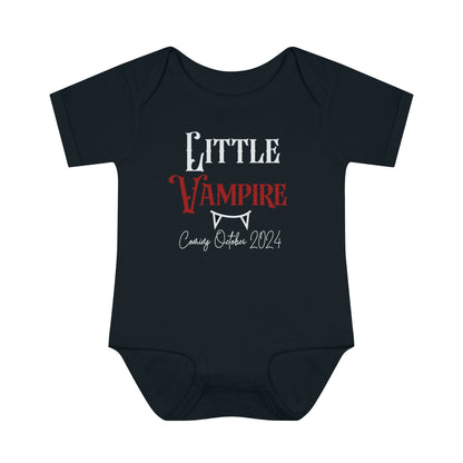 Personalized Vampire Baby Onesie, Vampire Baby Gift, Halloween Baby, Spooky Baby Shower Gift, Goth Mom Gift, Horror Onesie Halloween Onesie