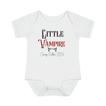 Personalized Vampire Baby Onesie, Vampire Baby Gift, Halloween Baby, Spooky Baby Shower Gift, Goth Mom Gift, Horror Onesie Halloween Onesie