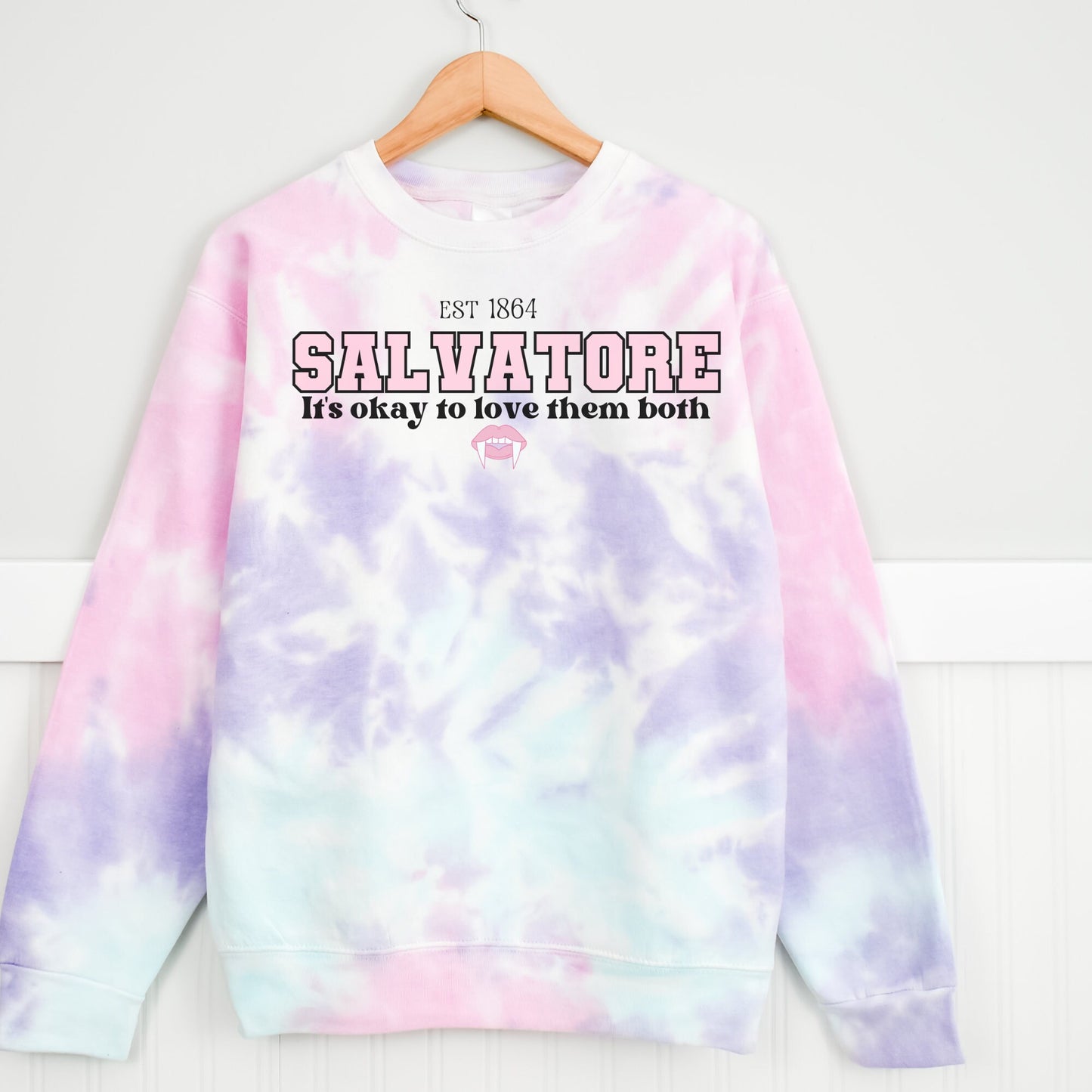 Salvatore Brothers Sweater, TVD sweatshirt, Tvd merch, Salvatore brothers merch, Tvd fan gift, Mystic Falls merch, Damon Salvatore