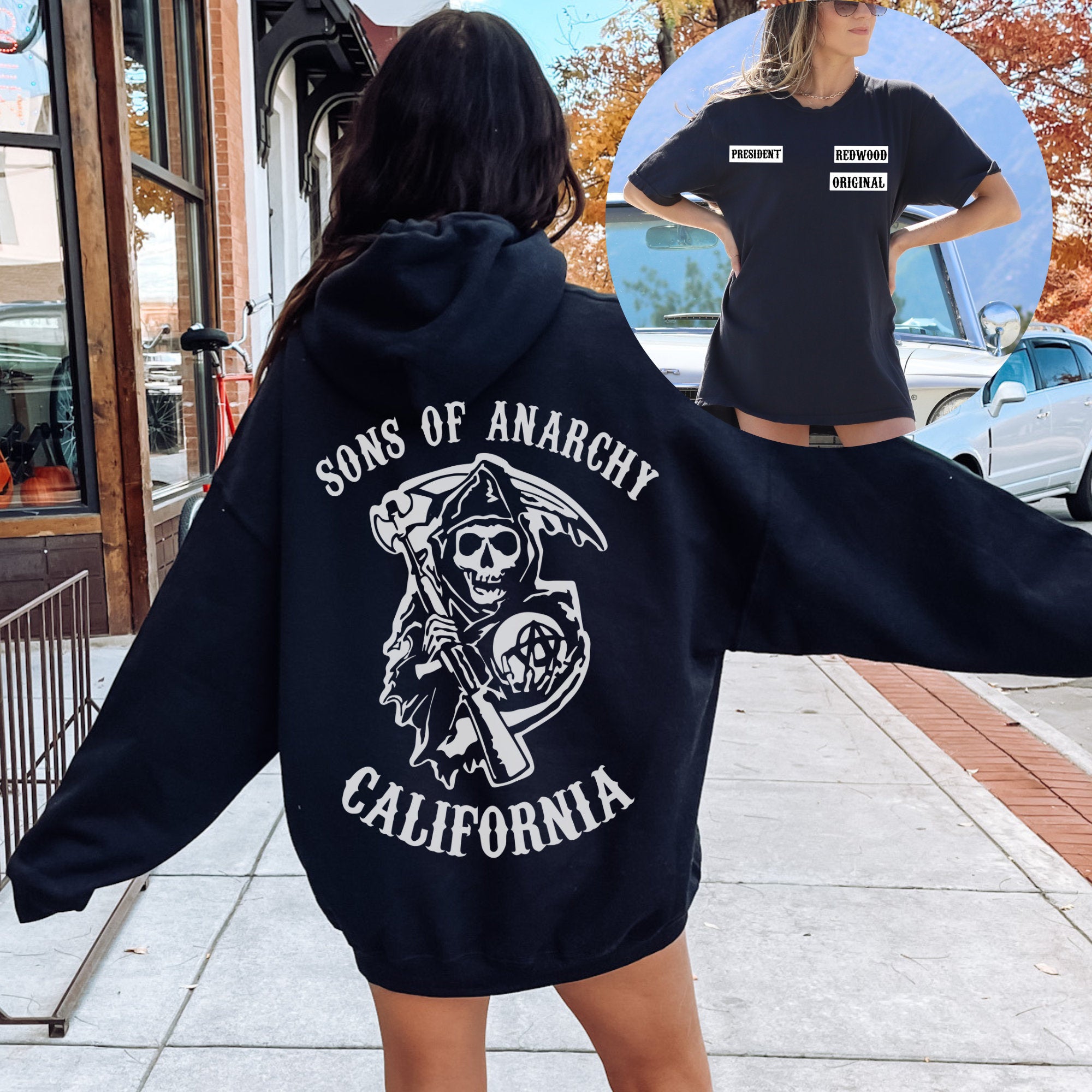 Sons of anarchy store hoodie custom