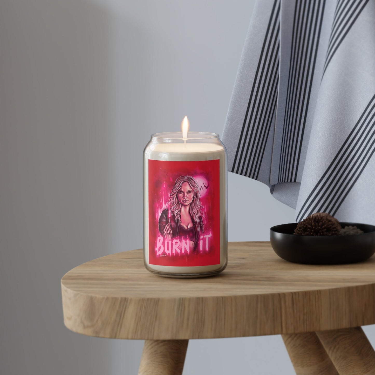 Caroline Forbes Candle, TVD Gift, Tvd merch, Caroline Forbes, Funny TVD gift, Salvatore Brothers