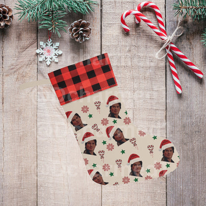 TVD xmas stocking, Damon Salvatore stocking, Damon Salvatore xmas gift, tvd merch, tvd fan gift, tvd xmas, Damon Salvatore merch